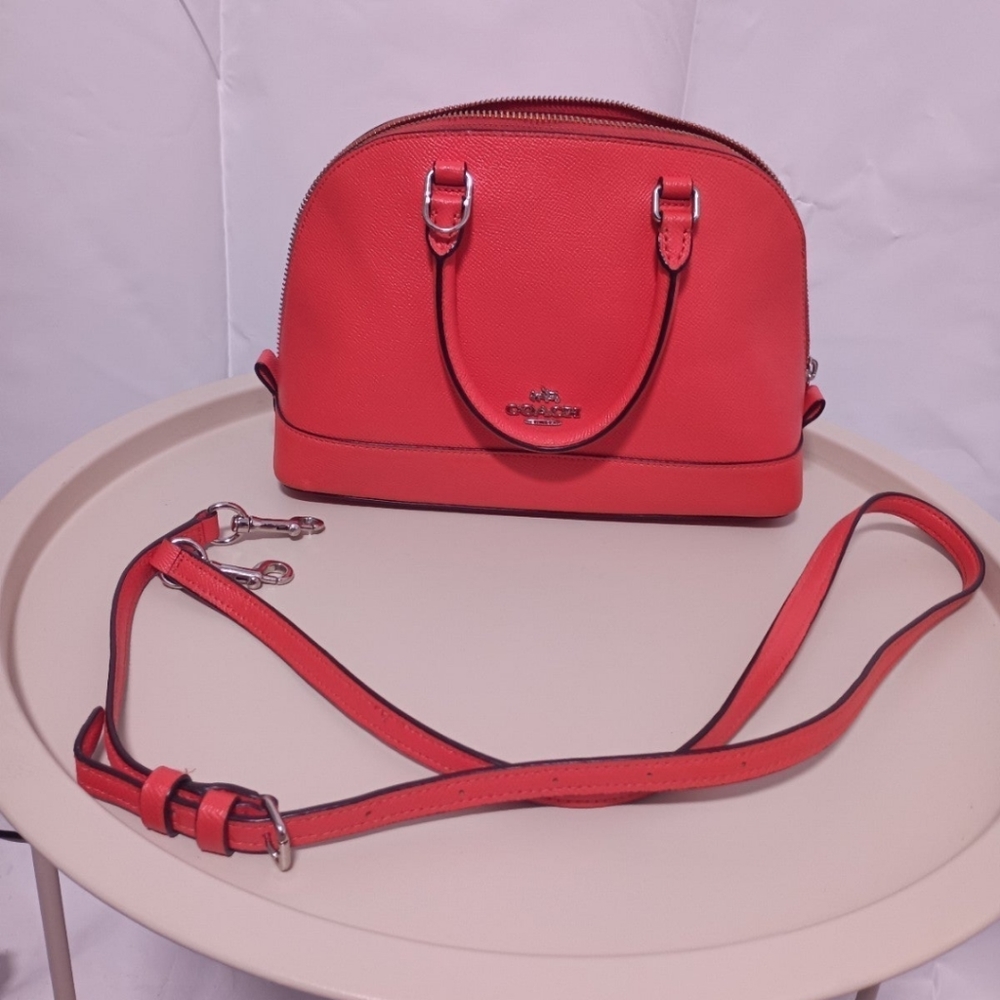Coach leather purse